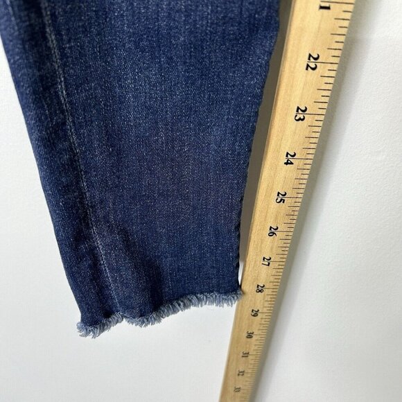 Good American Good Legs Jeans Womens Size 26 High Rise Distressed - Picture 6 of 10